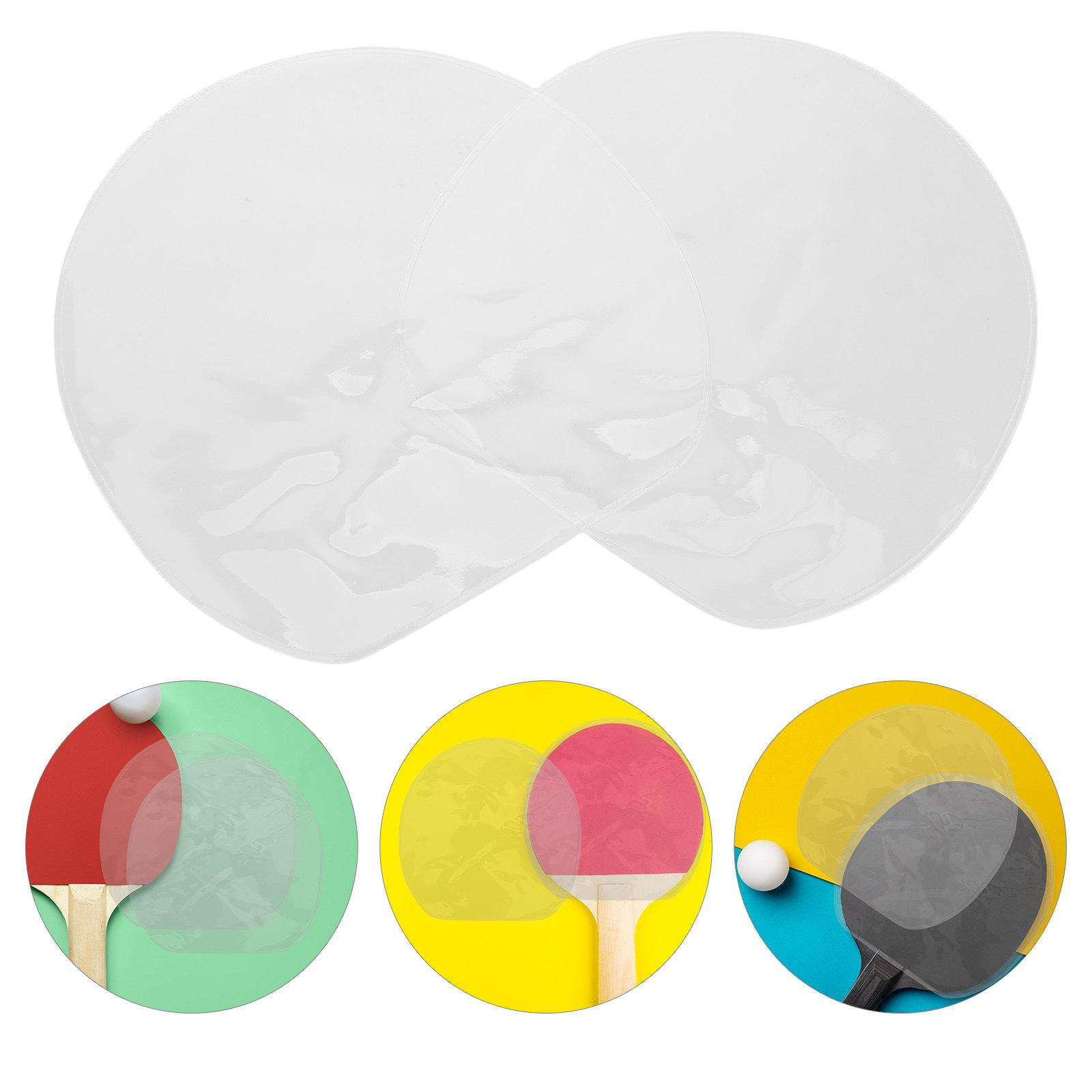 Table Tennis Protective Cover - 10 Pezzi Pellicola Protettiva Trasparente per