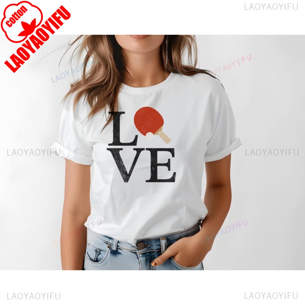 Table Tennis Cartoon - Amante del ping pong vintage Amo