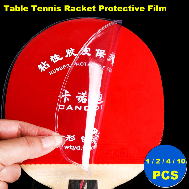 Table Tennis Protective Cover - 1/2/4/10PCS Pellicola protettiva per racchetta da