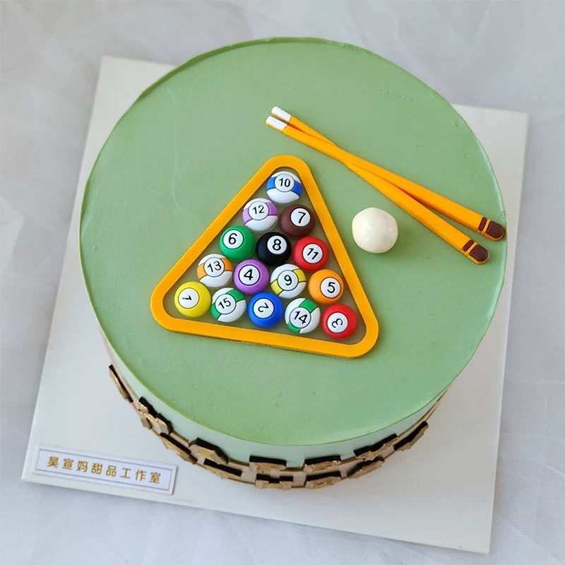 Table Tennis Venue - Decorazione di compleanno per torta da