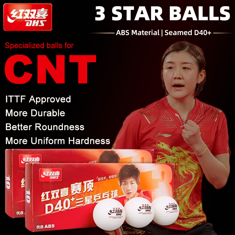 Table Tennis Video Game - Palline da ping pong DHS D40+