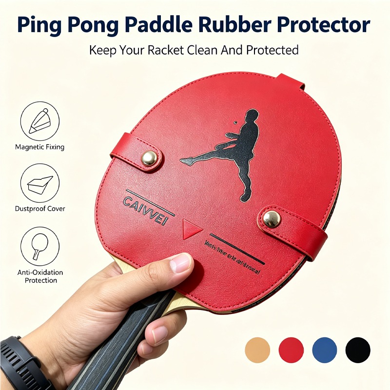 Table Tennis Protective Cover - Protezione Magnetica per Racchette da Ping