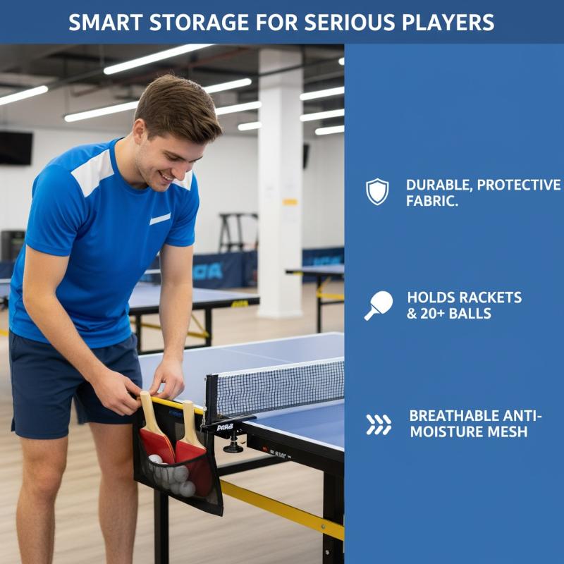 Nuovo Porta Palline da Ping Po - Table Tennis Or Tennis Table recensione e prezzo