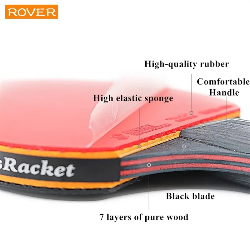 5/6 Star Racchetta da ping pon - Table Tennis How To Play recensione e prezzo