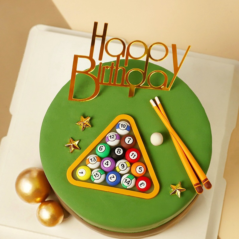Decorazione per torta con pall - Table Tennis Venue recensione e prezzo